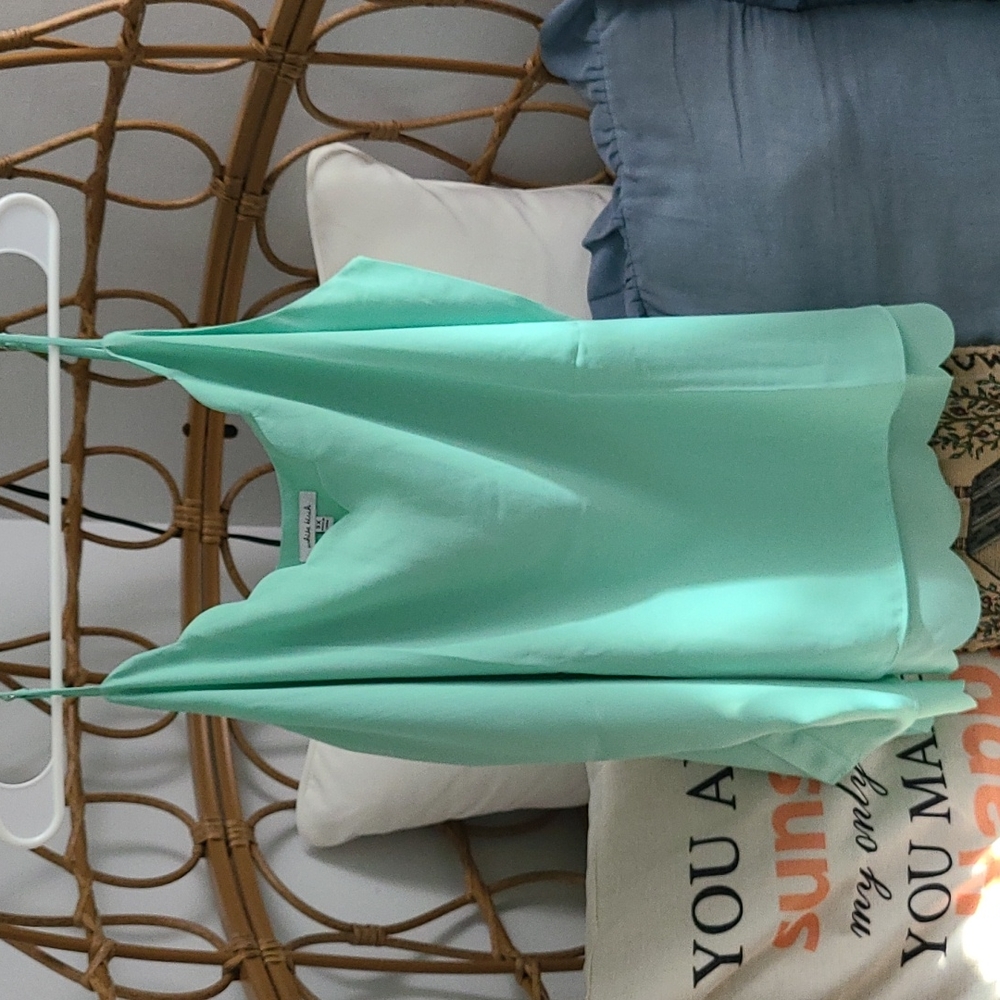 Scalloped cami